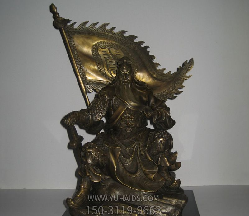 匠心鑄魂 景區(qū)寺廟中的關(guān)公大型銅雕與石雕藝術(shù)